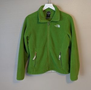 The North Face Green Polartec Fleece Jacket S